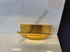 Etna Alfa Metal Kulp 32-128-192mm Altın Dolap Kapak Çekmece Komidin Tv Ünite Modern Gold Mobilya Kulbu