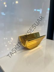 Etna Alfa Metal Kulp 32-128-192mm Altın Dolap Kapak Çekmece Komidin Tv Ünite Modern Gold Mobilya Kulbu