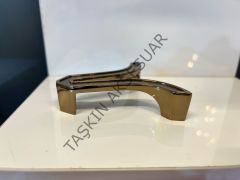 Pelikan Metal Kulp 64mm Bronz Dolap Kapak Çekmece Komidin Tv Ünite Modern Mobilya Kulbu