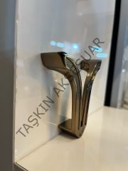 Pelikan Metal Kulp 64mm Bronz Dolap Kapak Çekmece Komidin Tv Ünite Modern Mobilya Kulbu