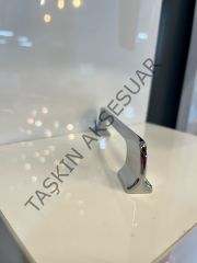 Atina Metal Kulp 96-128-160-224mm Krom Dolap Kapak Çekmece Komidin Tv Ünite Modern Mobilya Kulbu