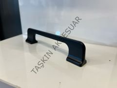 Atina Metal Kulp 96-128-160-224mm Mat Siyah Dolap Kapak Çekmece Komidin Tv Ünite Modern Mobilya Kulbu