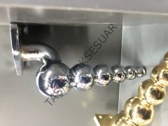 Galaxy Metal Ayak 16-21cm Modern Krom Altın Siyah Mobilya Ayağı Gold Gümüş Siyah
