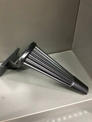 Castor Metal Ayak 16cm Mat Siyah Koltuk Kanepe Dolap Tv Ünite Modern Mobilya Ayağı