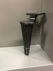 Castor Metal Ayak 16cm Mat Siyah Koltuk Kanepe Dolap Tv Ünite Modern Mobilya Ayağı
