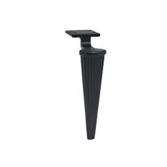 Castor Metal Ayak 16cm Mat Siyah Koltuk Kanepe Dolap Tv Ünite Modern Mobilya Ayağı