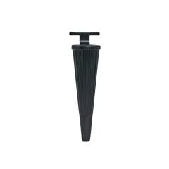 Castor Metal Ayak 16cm Mat Siyah Koltuk Kanepe Dolap Tv Ünite Modern Mobilya Ayağı