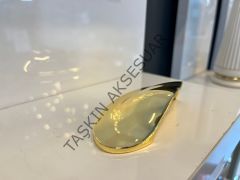 Stone Metal Kulp 64mm Altın Modern Mobilya Kulbu Dolap Çekmece Kapak Tv Ünite Komidin Şifonyer