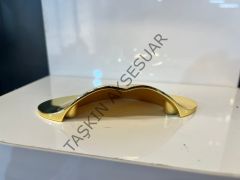 Stone Metal Kulp 64mm Altın Modern Mobilya Kulbu Dolap Çekmece Kapak Tv Ünite Komidin Şifonyer