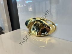 Stone Metal Kulp 64mm Altın Modern Mobilya Kulbu Dolap Çekmece Kapak Tv Ünite Komidin Şifonyer