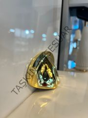 Stone Metal Kulp 64mm Altın Modern Mobilya Kulbu Dolap Çekmece Kapak Tv Ünite Komidin Şifonyer
