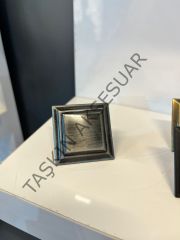 Piramit Metal Düğme Kulp Antik Sarı - Krom - Altın - Mat Siyah - Antik Gümüş - Bronz - Antik Bakır Modern Mobilya Kulbu Dolap Çekmece Kapak Tv Ünite Komidin Şifonyer Tek Delikli
