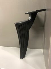 Regulus Metal Ayak 16-21-25cm Mat Siyah Koltuk Kanepe Dolap Tv Ünite Modern Mobilya Ayağı Puf