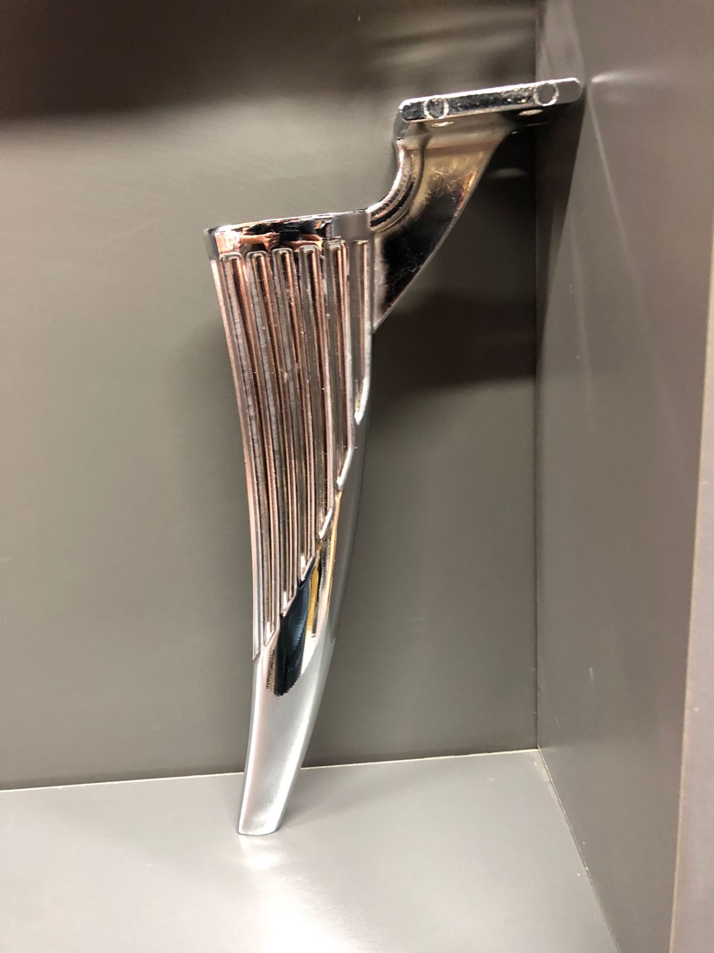 Regulus Metal Ayak 16-25cm Krom Renk Koltuk Kanepe Dolap Tv Ünite Modern Mobilya Ayağı Gümüş