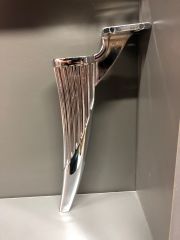 Regulus Metal Ayak 16-25cm Krom Renk Koltuk Kanepe Dolap Tv Ünite Modern Mobilya Ayağı Gümüş