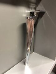 Regulus Metal Ayak 16-25cm Krom Renk Koltuk Kanepe Dolap Tv Ünite Modern Mobilya Ayağı Gümüş
