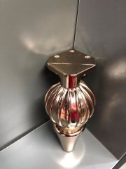 Rigel Metal Ayak 16-25cm Bronz Renk Koltuk Kanepe Dolap Tv Ünite Modern Mobilya Ayağı Puf