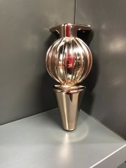Rigel Metal Ayak 16-25cm Bronz Renk Koltuk Kanepe Dolap Tv Ünite Modern Mobilya Ayağı Puf