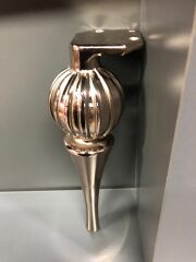 Rigel Metal Ayak 16-25cm Bronz Renk Koltuk Kanepe Dolap Tv Ünite Modern Mobilya Ayağı Puf