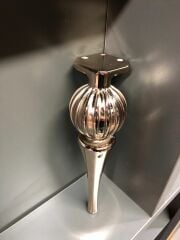 Rigel Metal Ayak 16-25cm Bronz Renk Koltuk Kanepe Dolap Tv Ünite Modern Mobilya Ayağı Puf