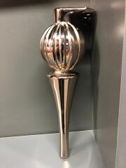 Rigel Metal Ayak 16-25cm Bronz Renk Koltuk Kanepe Dolap Tv Ünite Modern Mobilya Ayağı Puf