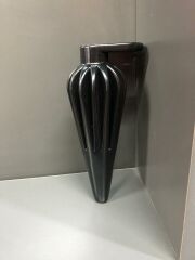 Sirius Metal Ayak 16-21cm Mat Siyah Renk Koltuk Kanepe Dolap Tv Ünite Modern Mobilya Ayağı Puf