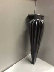 Sirius Metal Ayak 16-21cm Mat Siyah Renk Koltuk Kanepe Dolap Tv Ünite Modern Mobilya Ayağı Puf