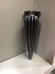 Sirius Metal Ayak 16-21cm Mat Siyah Renk Koltuk Kanepe Dolap Tv Ünite Modern Mobilya Ayağı Puf