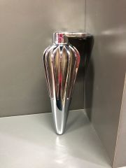 Sirius Metal Ayak 16cm Krom Renk Koltuk Kanepe Dolap Tv Ünite Modern Mobilya Ayağı Puf