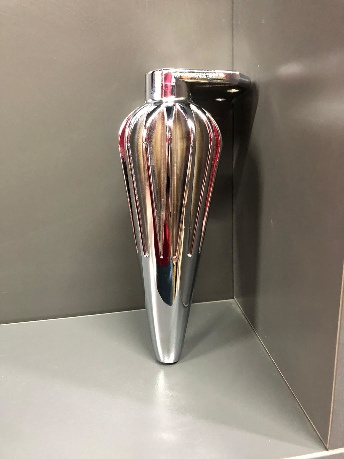 Sirius Metal Ayak 16cm Krom Renk Koltuk Kanepe Dolap Tv Ünite Modern Mobilya Ayağı Puf