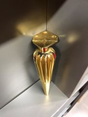 Sirius Metal Ayak 25cm Altın Renk Koltuk Kanepe Dolap Tv Ünite Modern Mobilya Ayağı Puf