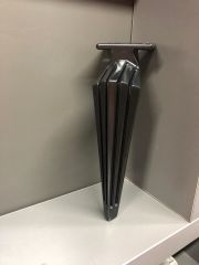 Capella Metal Ayak 16-21cm Mat Siyah Koltuk Kanepe Dolap Tv Ünite Modern Mobilya Ayağı