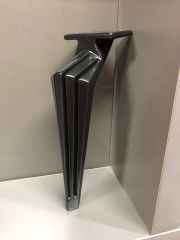 Capella Metal Ayak 16-21cm Mat Siyah Koltuk Kanepe Dolap Tv Ünite Modern Mobilya Ayağı