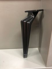 Capella Metal Ayak 16-21cm Mat Siyah Koltuk Kanepe Dolap Tv Ünite Modern Mobilya Ayağı