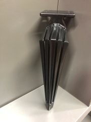 Capella Metal Ayak 16-21cm Mat Siyah Koltuk Kanepe Dolap Tv Ünite Modern Mobilya Ayağı
