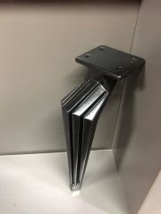 Capella Metal Ayak 16-21cm Mat Siyah Koltuk Kanepe Dolap Tv Ünite Modern Mobilya Ayağı