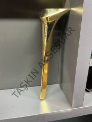 Panama Metal Ayak 16-21-28cm Altın Renk Koltuk Kanepe Dolap Tv Ünite Modern Mobilya Ayağı Puf Gold Renk