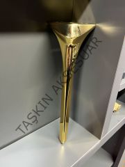 Panama Metal Ayak 16-21-28cm Altın Renk Koltuk Kanepe Dolap Tv Ünite Modern Mobilya Ayağı Puf Gold Renk