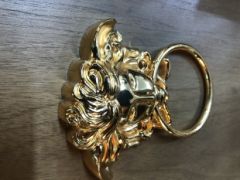 Medusa Kafası Metal Kulp Gold Mobilya Sandalye Dekoratif Baza Süs Altın Çekmece Dolap Kapak Tv Ünite Kulbu Yatak Baza Başlık
