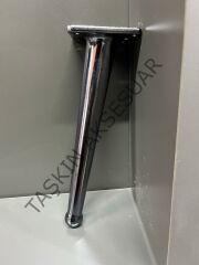 Bone Metal Ayak 20cm Füme Renk Koltuk Kanepe Dolap Tv Ünite Modern Mobilya Ayağı Puf Komidin Kitaplık Şifonyer