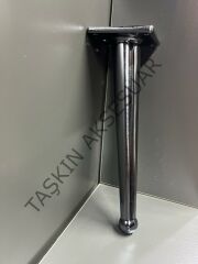 Bone Metal Ayak 20cm Füme Renk Koltuk Kanepe Dolap Tv Ünite Modern Mobilya Ayağı Puf Komidin Kitaplık Şifonyer