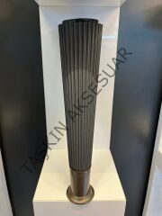 Suit Sert Plastik Ayak 23 Cm Füme+Bronz Renk Koltuk Ayağı Tv Ünite Modern Mobilya Dolap Komidin