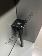 ﻿BoneX Metal Ayak 15-20-25cm Mat Siyah Modern Mobilya Ayağı Koltuk Dolap Kitaplık Konsol Komidin