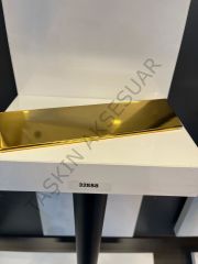 Melis Metal Kulp 64-128-160-192mm Altın Dolap Kapak Modern Çekmece Tv Ünite Konsol Komidin Gold Mobilya Kulbu