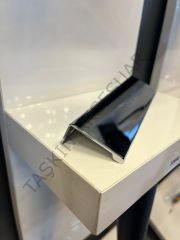 Melis Metal Kulp 64-128-160-192mm Krom Dolap Kapak Modern Çekmece Tv Ünite Konsol Komidin Gümüş Mobilya Kulbu