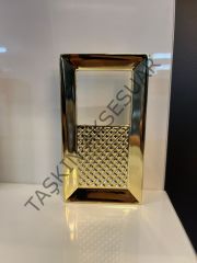 Payas Metal Kulp 32-64mm Altın Dolap Kapak Modern Çekmece Tv Ünite Konsol Komidin Şifonyer Mobilya Gold