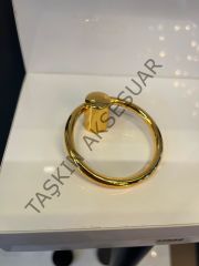 Lüx Pera Halka Sarkaç Metal Düğme Kulp Altın Füme Mat Siyah Renk Dolap Kapak Modern Çekmece Tv Ünite Mobilya Tek Delik Gold