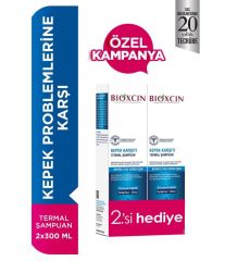 Bioxcin Aqua-Thermal Kepek Karşıtı 300 ml Şampuan 2. Hediye