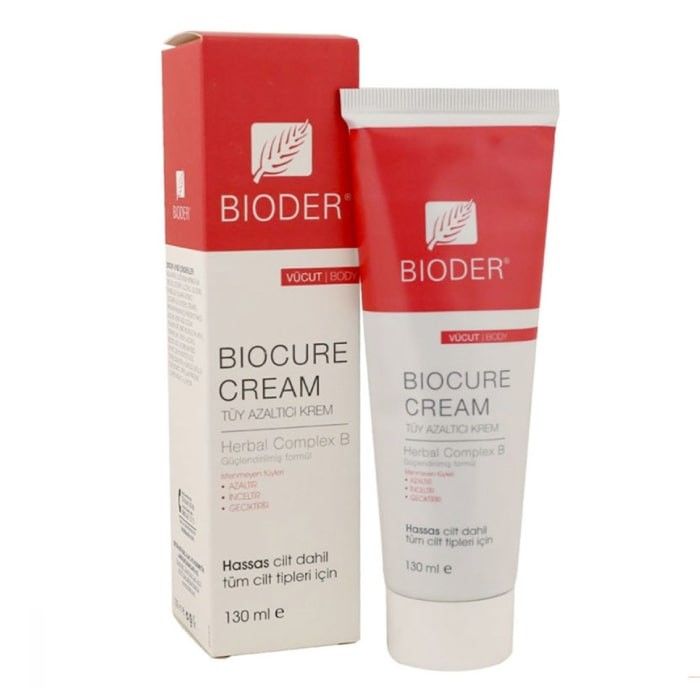 Bioder Biocure Tüy Azaltıcı Vücut Kremi 130 Ml