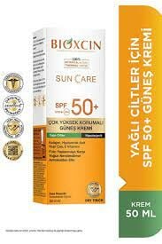 Sun Care Yüksek Korumalı Yağlı Ciltler için Güneş Kremi